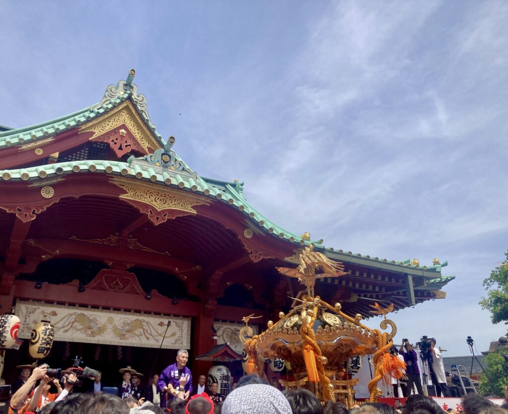 神田明神宮入り